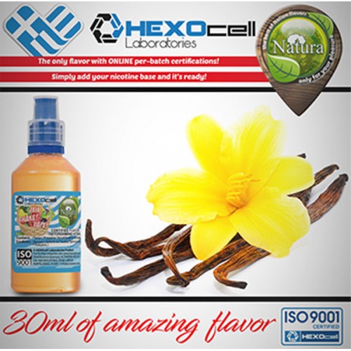 mix shake vape - natura 30/60 ml vanilla bourbon